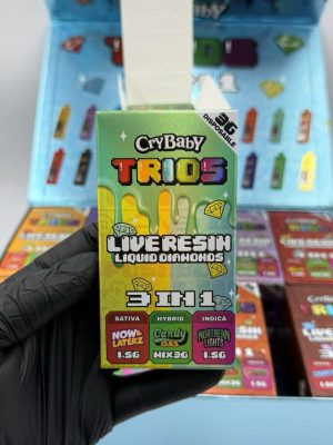 crybaby trios disposable 3 gram