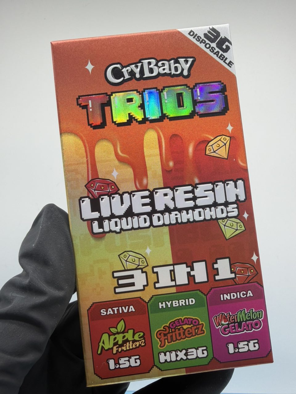 crybaby trios 3g disposable