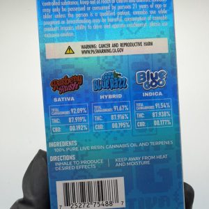 crybaby rasberry rush x blue razz x blue goo